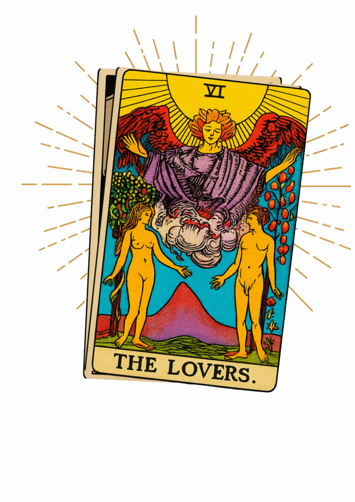 karta tarota kochankowie